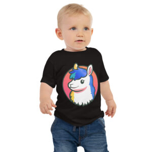 LlamaRama Kids Baby Jersey Short Sleeve Tee