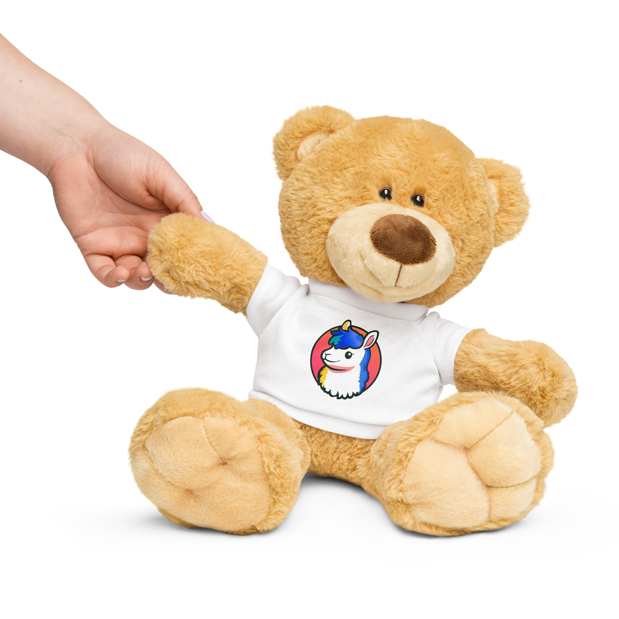 LlamaRama Teddy bear with a t-shirt - Image 7