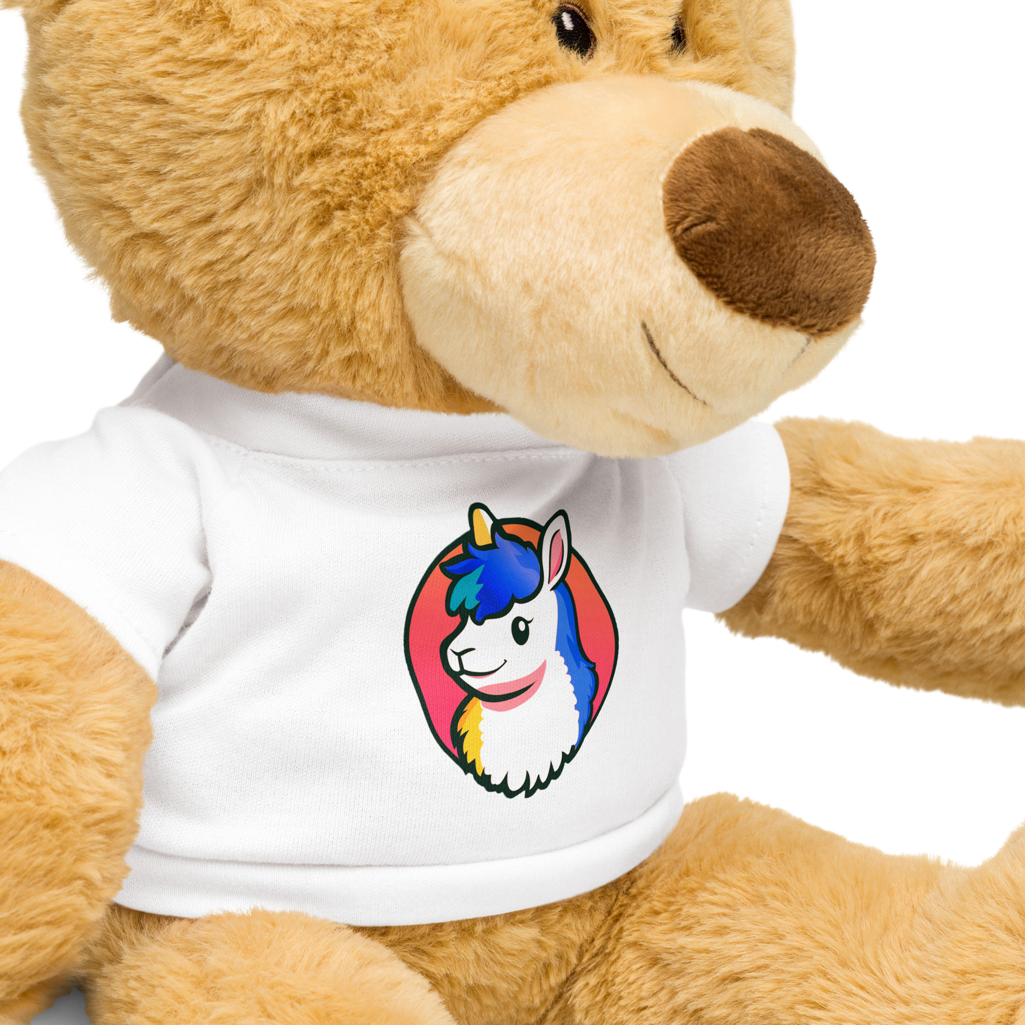 LlamaRama Teddy bear with a t-shirt - Image 6