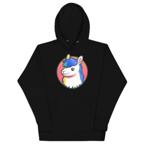 LlamaRama Adult Hoodie