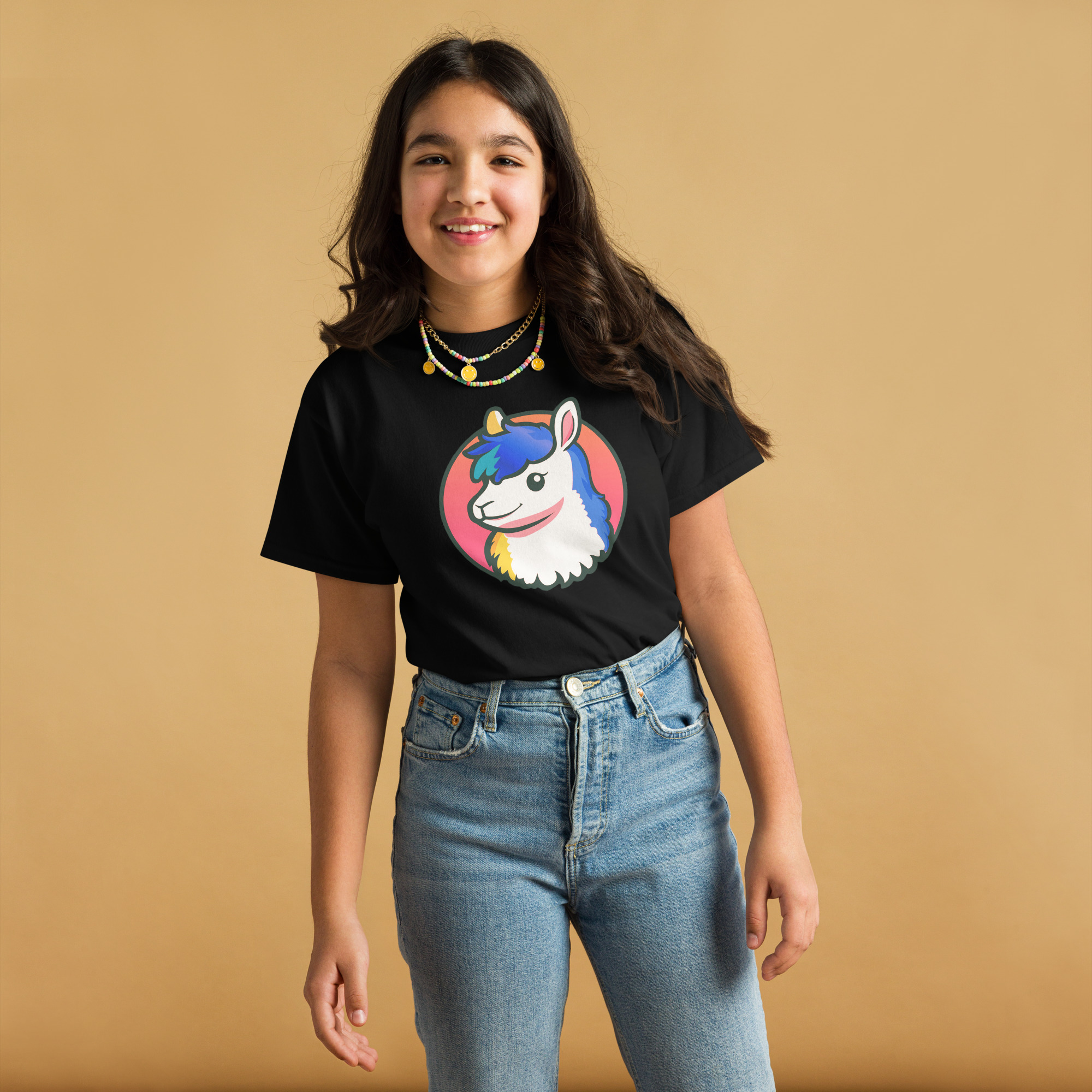 LlamaRama Youth classic tee - Image 2