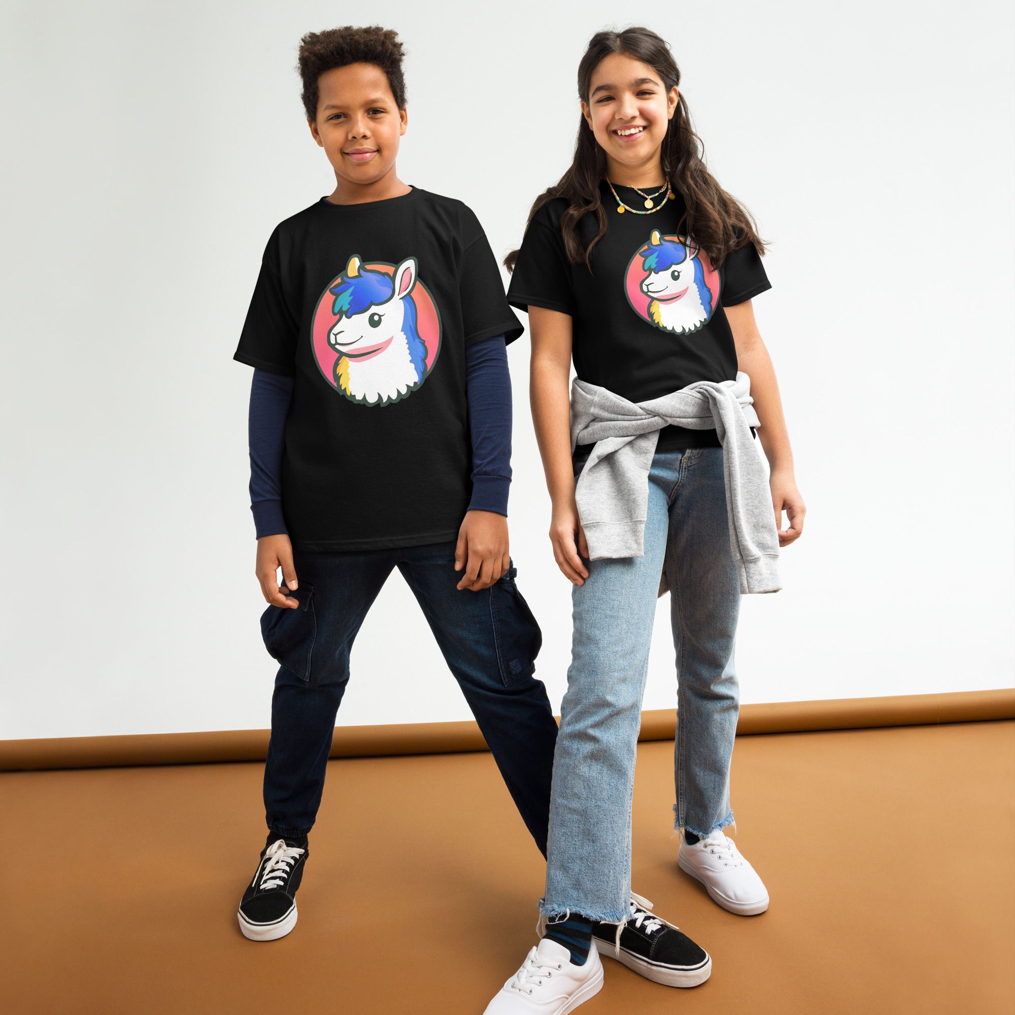 LlamaRama Youth classic tee - Image 3