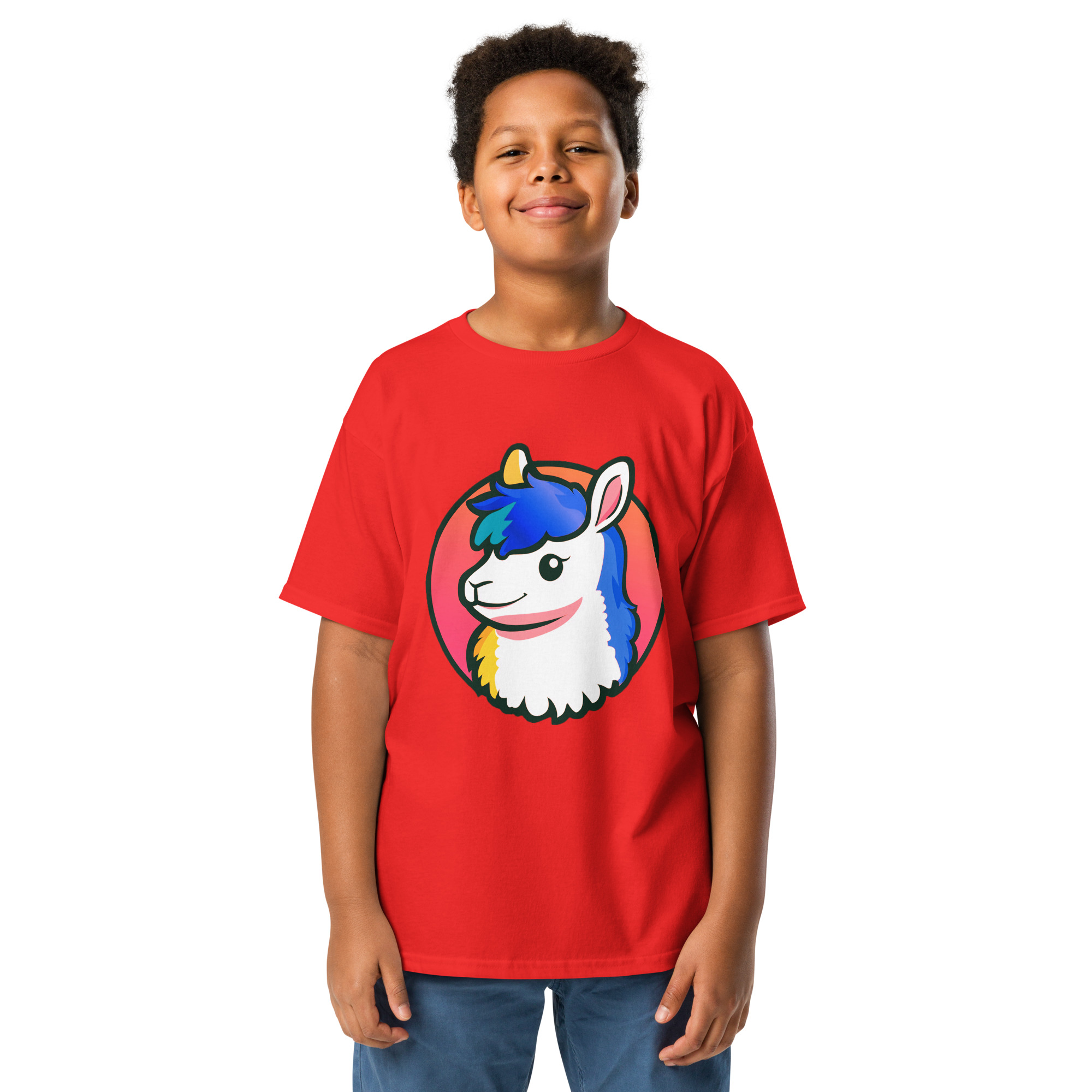 LlamaRama Youth classic tee - Image 8