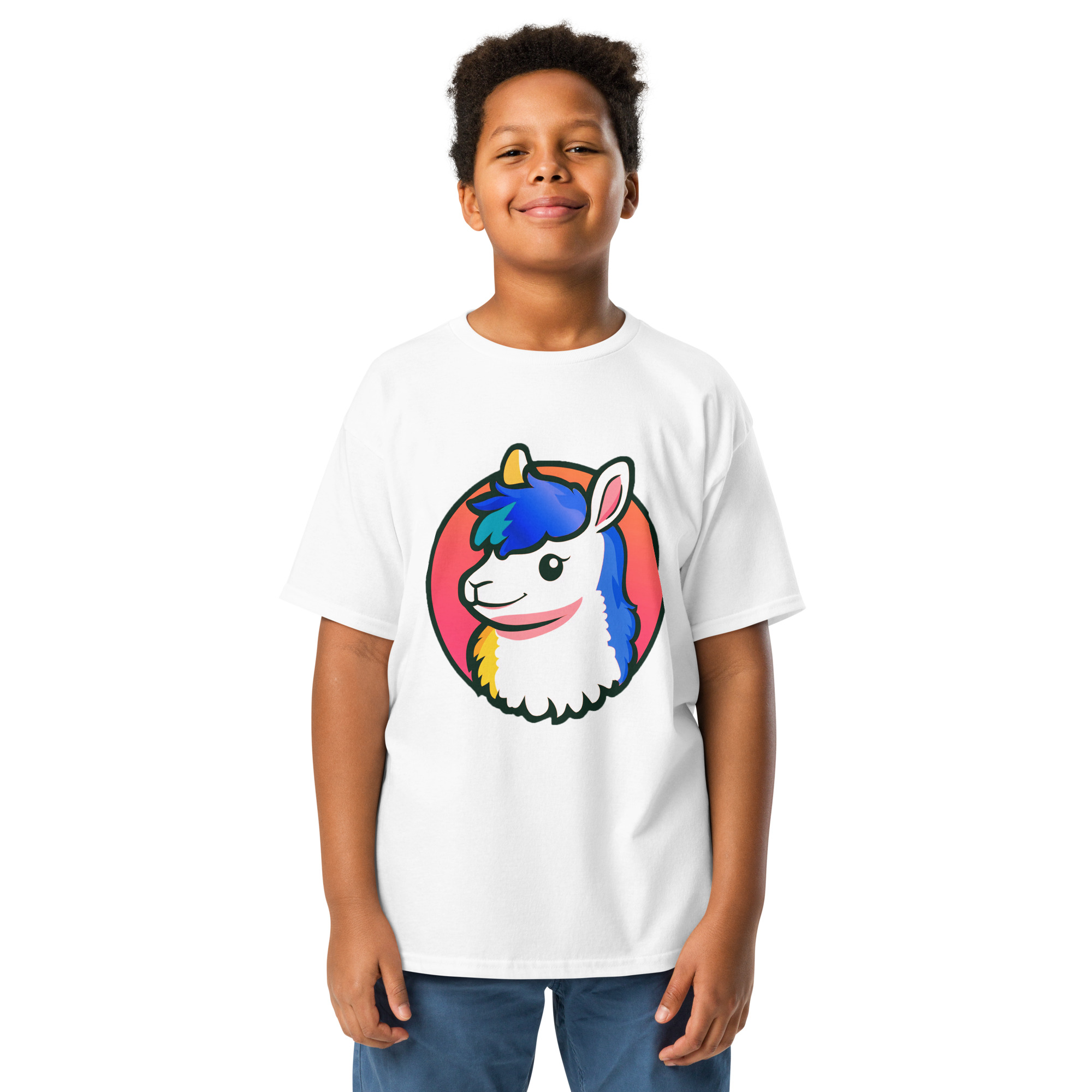 LlamaRama Youth classic tee - Image 15